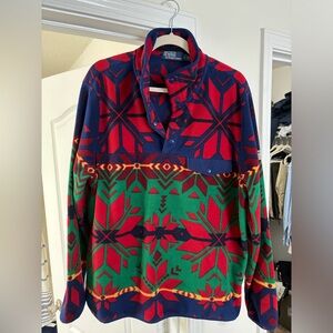 Polo Fleece Pullover